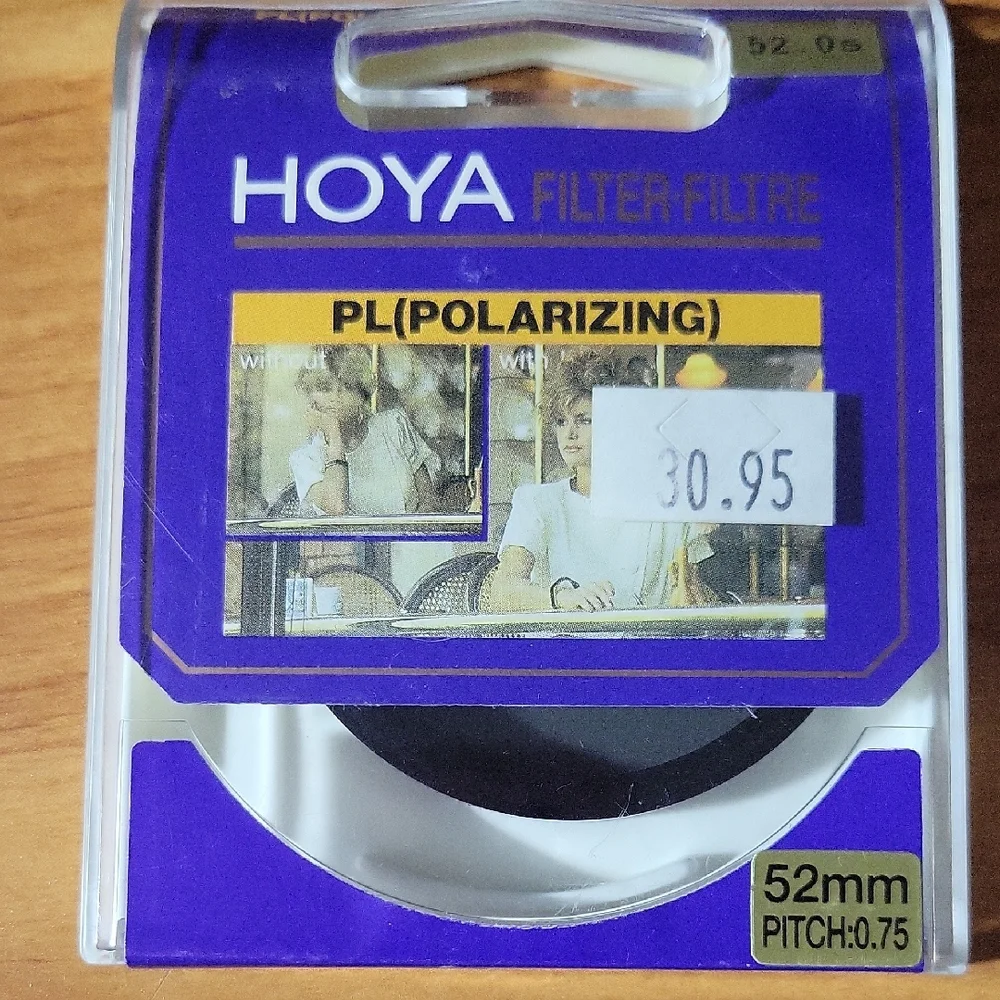 Hoya PL Polarizing Filter 52mm NIP